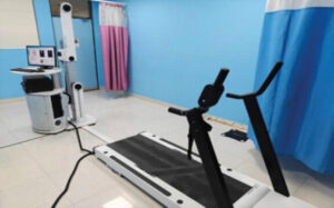 Figure 1: DIERS formetric 4D spine posture analysis system.